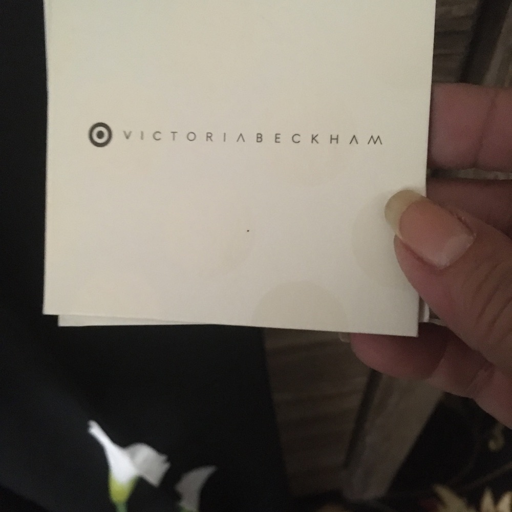 Victoria Beckham navy blue pants